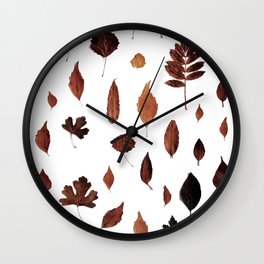 signs of AUTUMN Wall Clock