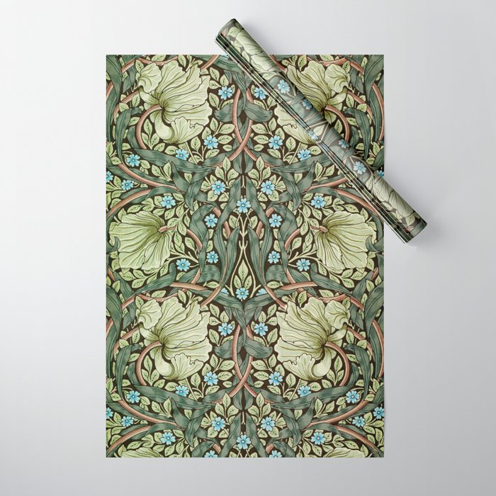 Pimpernel by William Morris Wrapping Paper