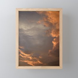 Clouds 10 Framed Mini Art Print