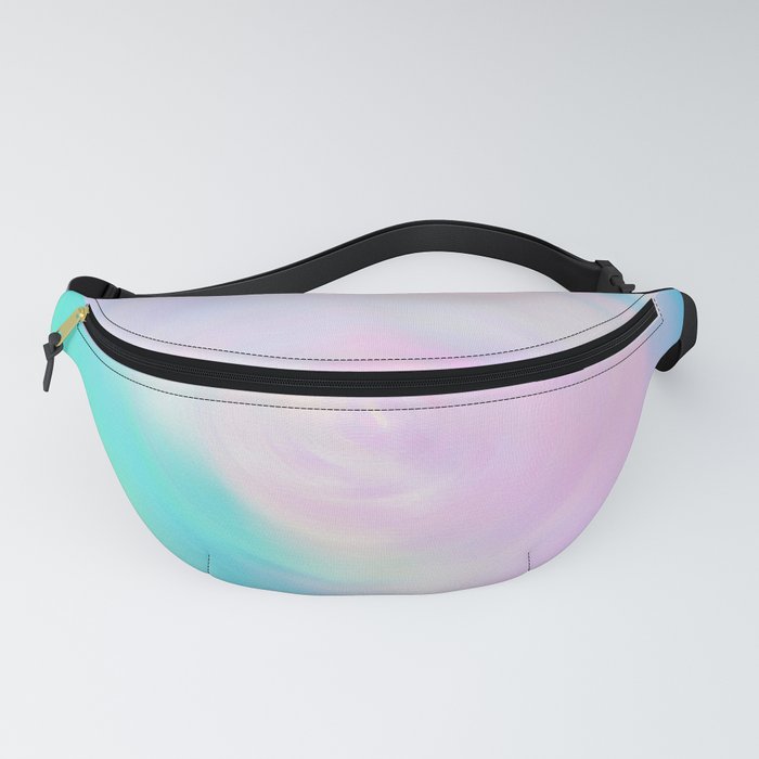 Rainbow retro vortex Fanny Pack