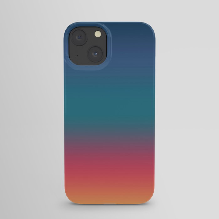 Hiroyoshi - Abstract Classic Design Color Gradient iPhone Case