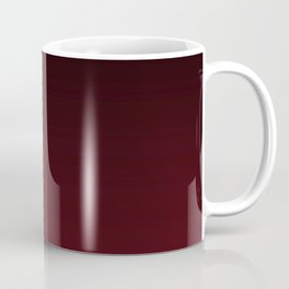 Cranberry and Black Gradient Coffee Mug