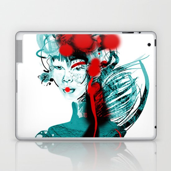Japanese Girl Laptop & iPad Skin