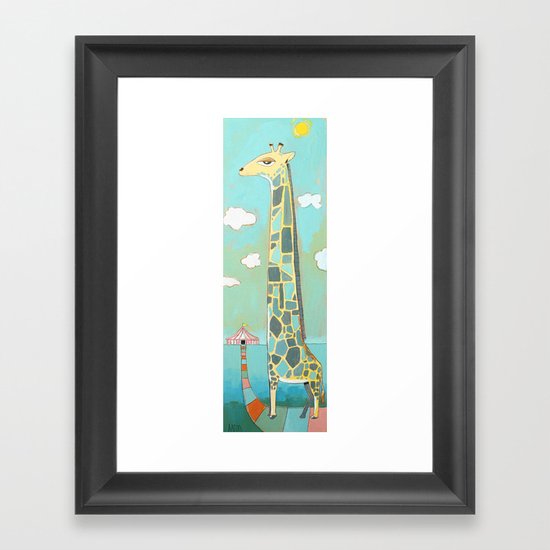 Giraffe Framed Art Print