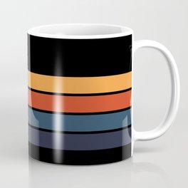 Classic Retro Stripes Design Coffee Mug