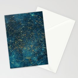 Under Constellations Stationery Card