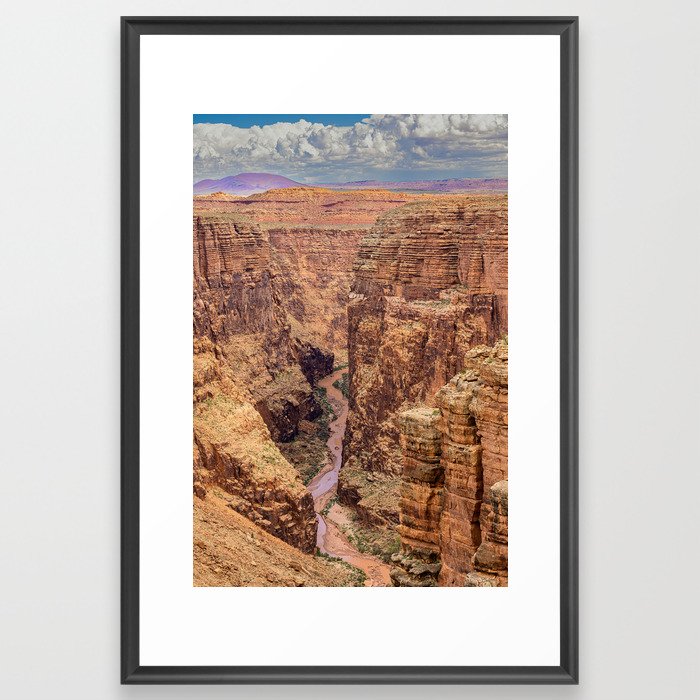 Little Colorado River, Arizona Framed Art Print