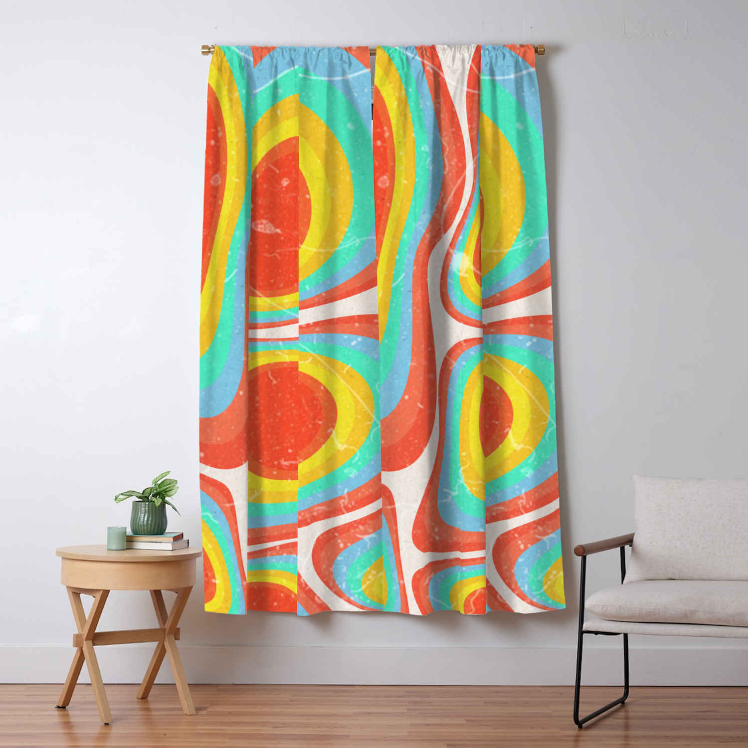 Lava Lamp Limbo Blackout Curtain By Mirandakeller Society6
