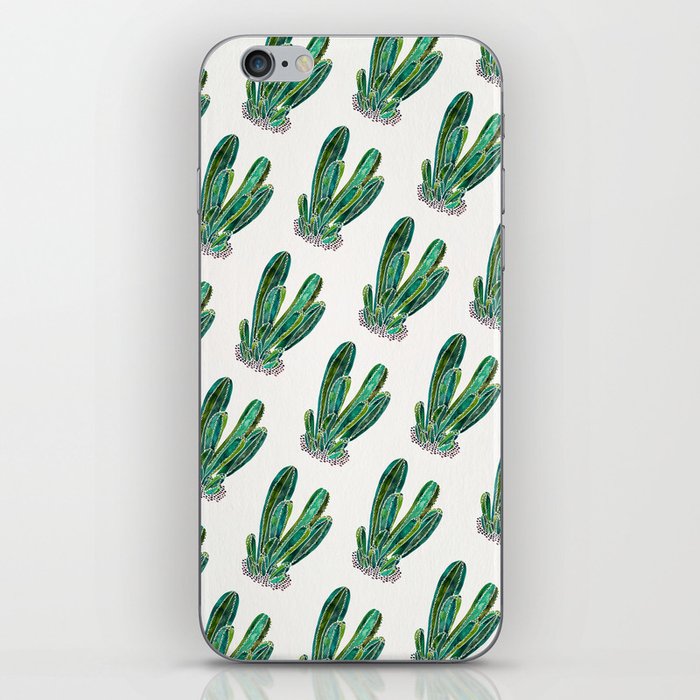 Cactus Cluster – Emerald iPhone Skin