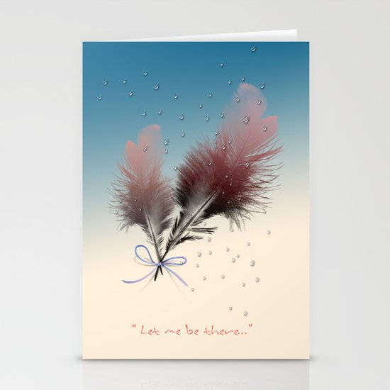 feather Stationery Cards