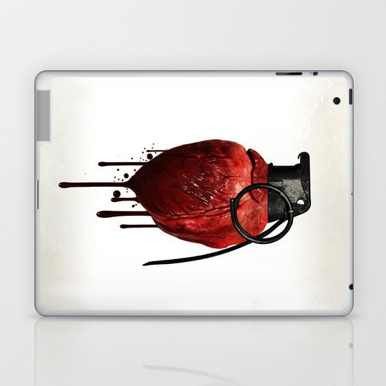 Heart Grenade Laptop & iPad Skin