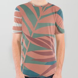 Tropical night All Over Graphic Tee