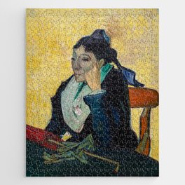 Vincent Van Gogh - Portrait of Madame Ginoux Jigsaw Puzzle