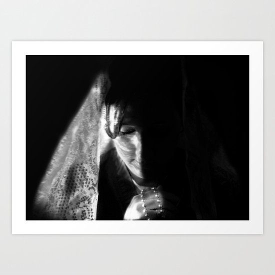 pray Art Print