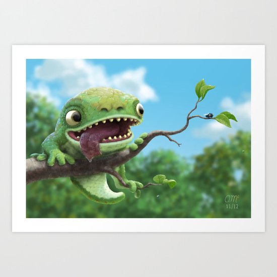 Snack Art Print