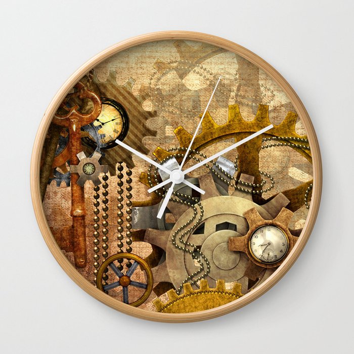 Steampunk Wall Clock By Ancello