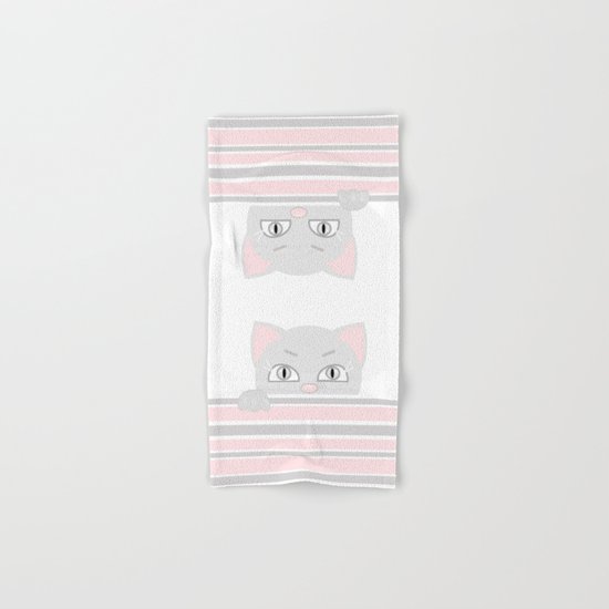 Small kitten. Hand & Bath Towel