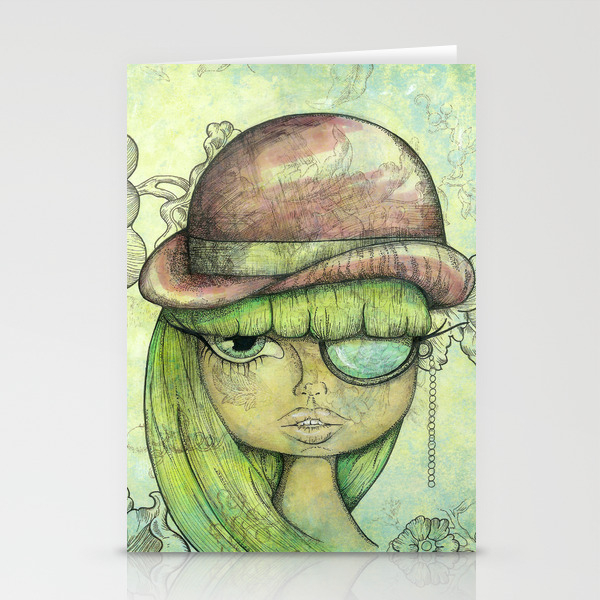 pink bowler hat