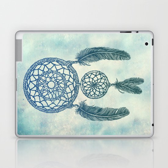 Double Dream Catcher Laptop & iPad Skin