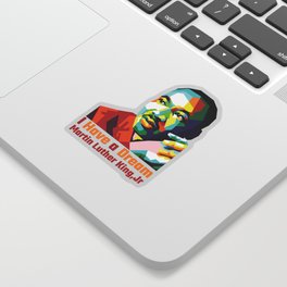 Martin Luther King Sticker