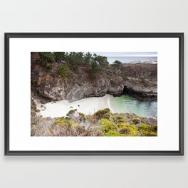Colourful Cove at Point Lobos State Reserve | Big Sur Framed Art Print