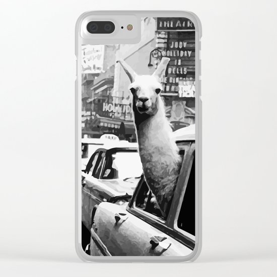 TOURIST Clear iPhone Case