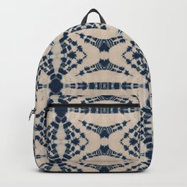Spider Shibori Backpack | Graphicdesign, Tiedye, Indigo, Abstract, Design, Meditation, Handdyed, Spiderweb, Bohodesign, Yoga 