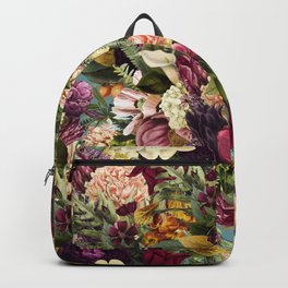 Varenna Vintage Floral Backpack | Fab, Mod, Graphicdesign, Vintage, Bedroom, Bathroom, Roses, Bohemian, Garden, Boho 