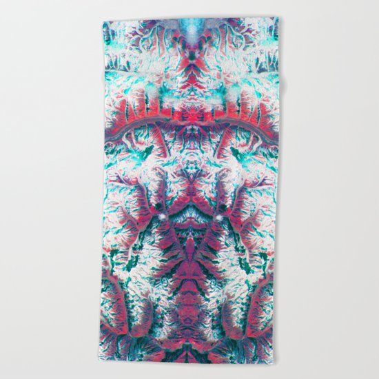 What you really see | Hidden Forms Beach Towel