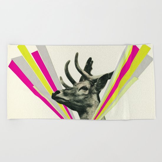 Did I Startle You, Dear? Beach Towel