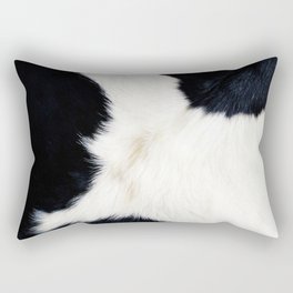 Farmhouse Cowhide Rectangular Pillow