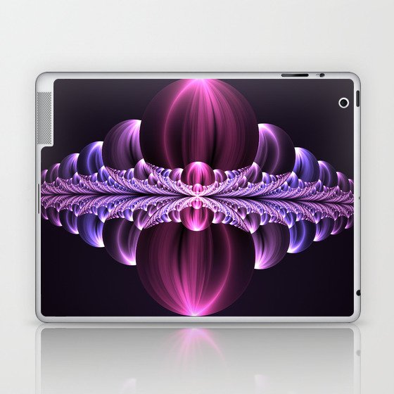Fantastic Skyline 2, abstract Fractal Art Laptop & iPad Skin