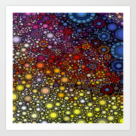 :: Under The Lights :: Art Print