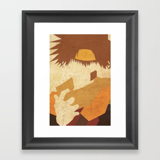 Goku Framed Art Print
