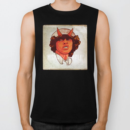 ACDC Highway to Hell Biker Tank