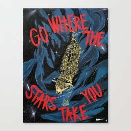 Go Where the Stars Take You  Canvas Print