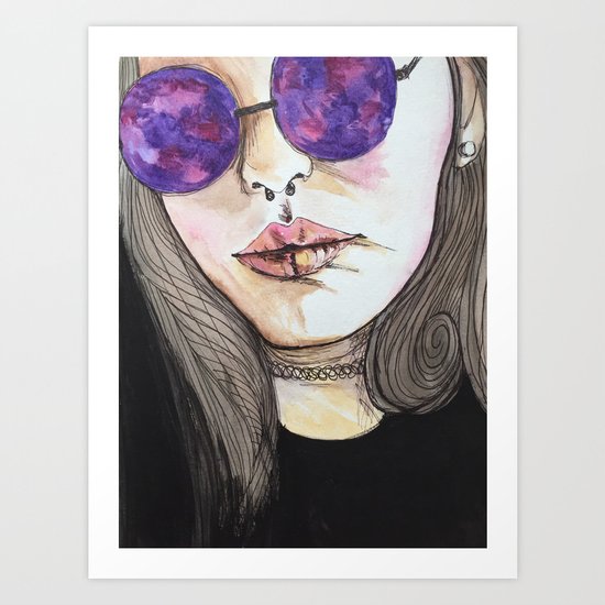 Crystal Visions Art Print