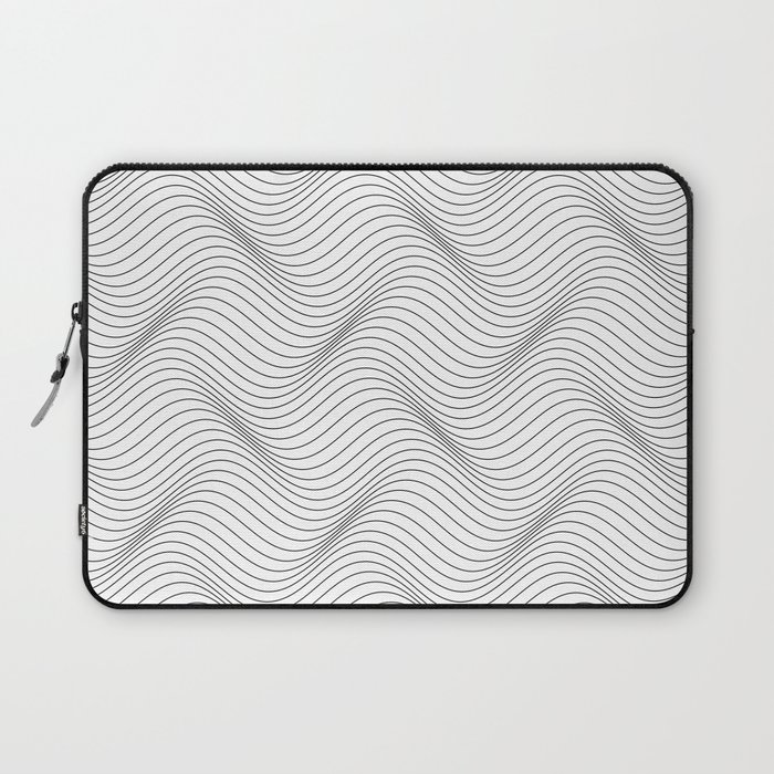 Abstract Waves Laptop Sleeve