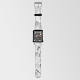 White Botanical Apple Watch Band