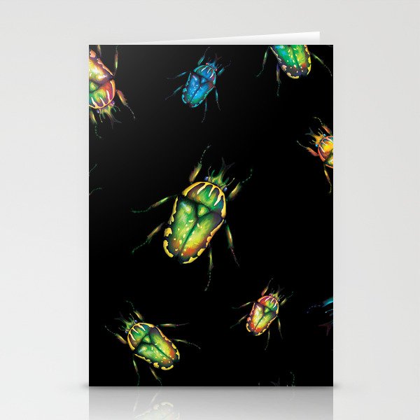Giant Flower Beetle (large) Stationery Cards