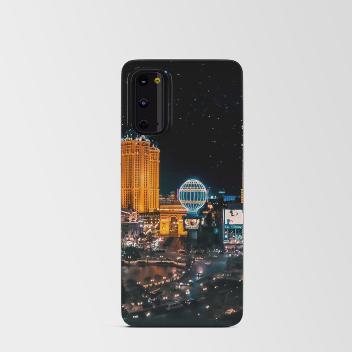 Las Vegas, Nevada, Lit Up Android Card Case