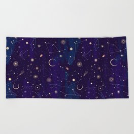 Night of a Thousand Moons Beach Towel