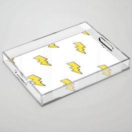 Lightning strikes Acrylic Tray