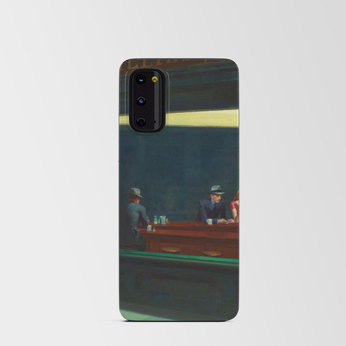 Nighthawks by Edward Hopper Android Card Case
