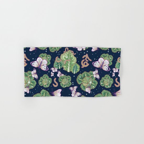 mischief in the garden Hand & Bath Towel