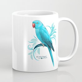 Bue Indian Ringneck Parrot Mug