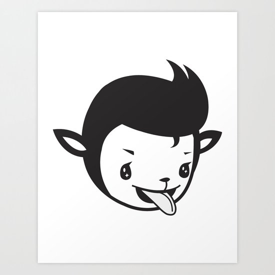 ELVIS - EDIT VER. Art Print