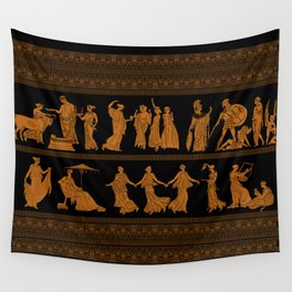Greek Vase Wall Tapestry