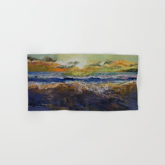 California Waves Hand & Bath Towel
