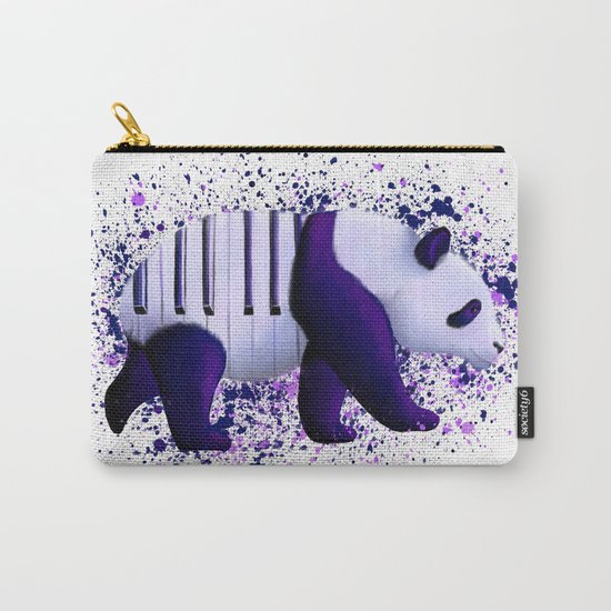 Piano Panda Carry-All Pouch